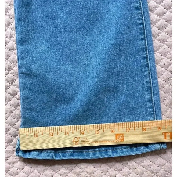 Vibe & Rant Women’s Jeans 11(W30) High Rise Wide Leg Slit Ripped Y2K - Picture 13 of 13